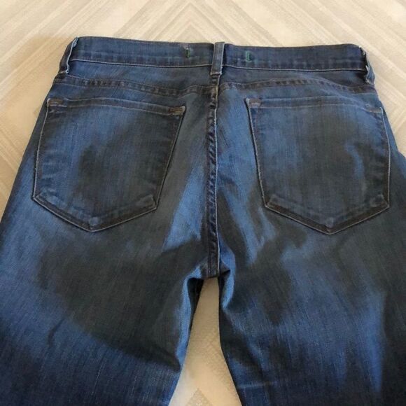 J Brand Faded Front Ripped Knee Skinny Jeans - Picture 5 of 6